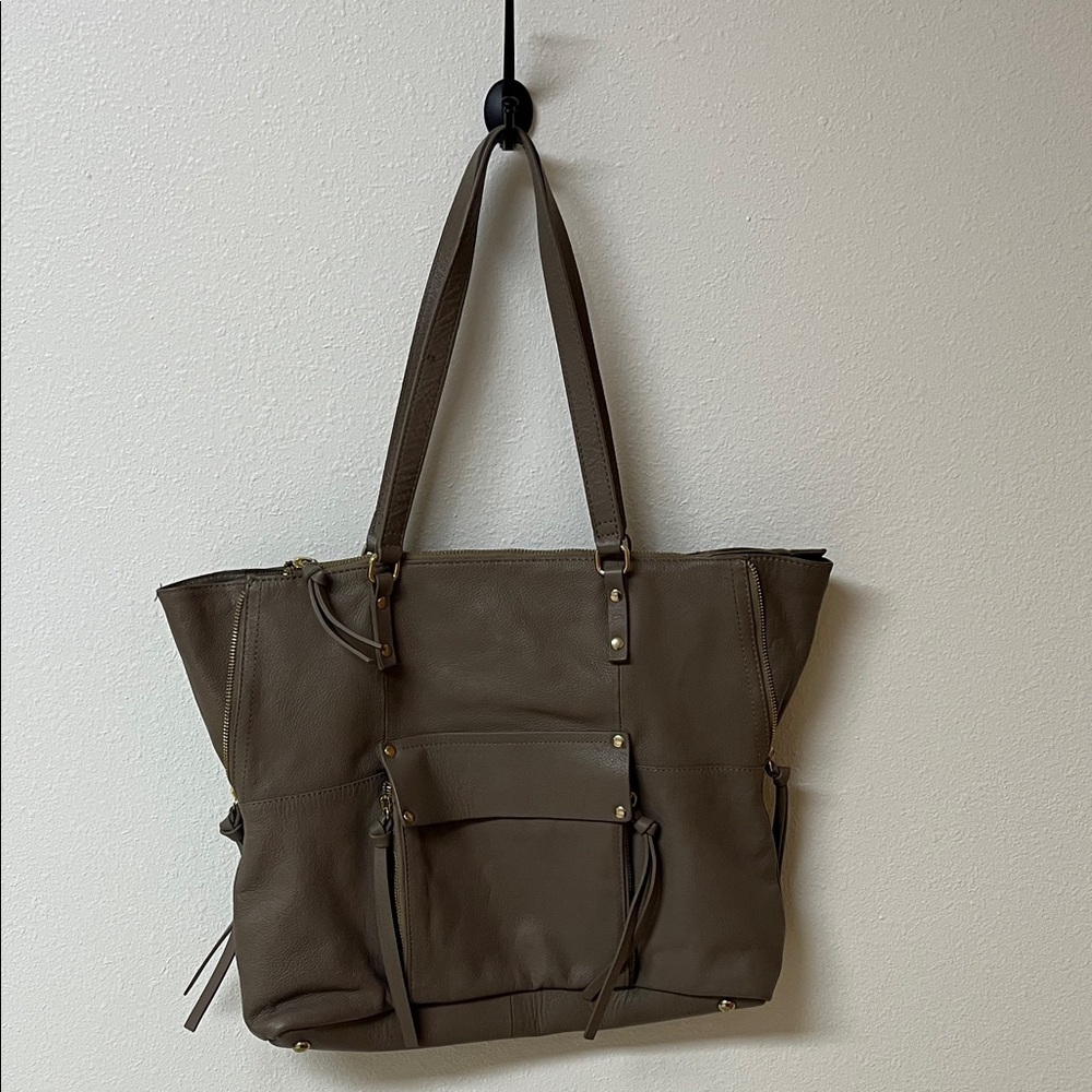 Kooba leather Taupe Tote Bag - Picture 3 of 7